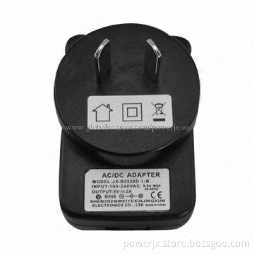 USB Power Adapter for iPad, iPhone, 90-264V AC, 50-60Hz Input Voltage, 10W Maximum Output Power